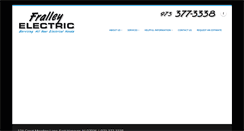 Desktop Screenshot of fralleyelectric.com